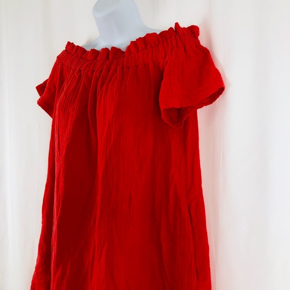 Amadi Anthropologie Cotton dress pockets S - Picture 6 of 13